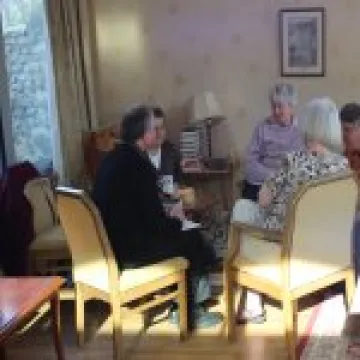 Group discussing Discipleship