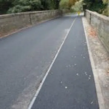 Traffic calming finished