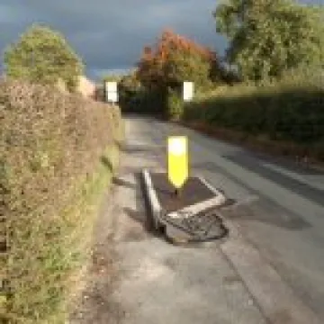 Traffic calming finished