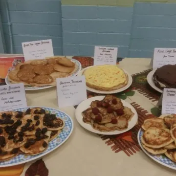 Pancke Party Table
