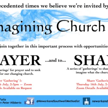 Reimagining Church Flyer &ndash; Without Meeting ID