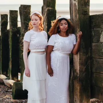 Daytime sequins pebble beach couple P