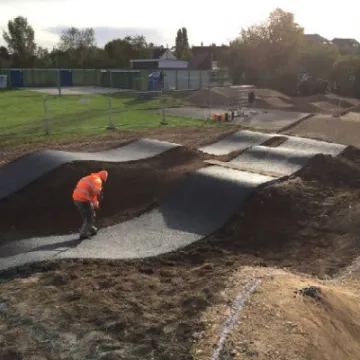 Trumpington  pump track 03