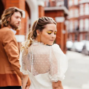 Mackenzie Dress couple walking P