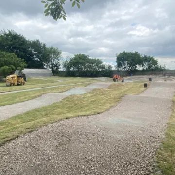 Cardfields pump track