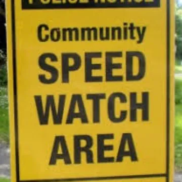 Speedwatch sign