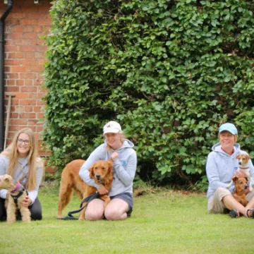 Hannah Lizzie and Astrid