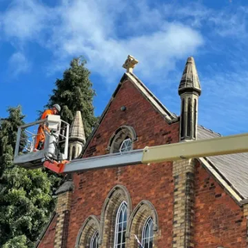 New Stone Cross being added