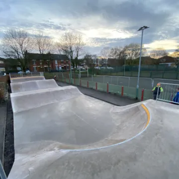 Silverdale skatepark bowl