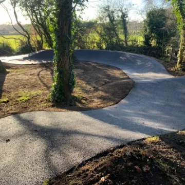 Reigate pump track rollers