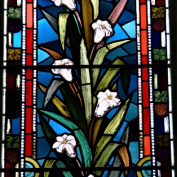 Balcony Lillies panel