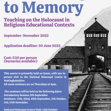 Witnessing to Memory Flyer 1