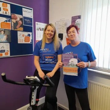 Sarah And Clair At Start