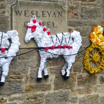 Etherley horses for the Coronation