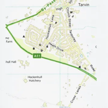 Map of open Gardens