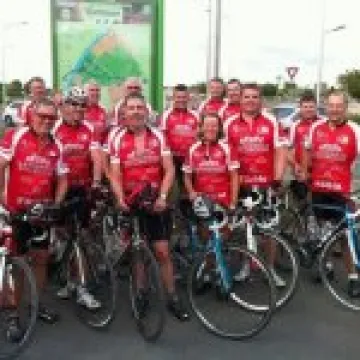 With Montesson sign in background