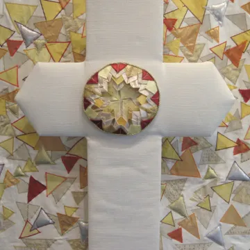 Storrs Road Easter Cross Closeup