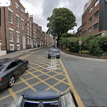 New Crane St no right urn to Nuns Rd