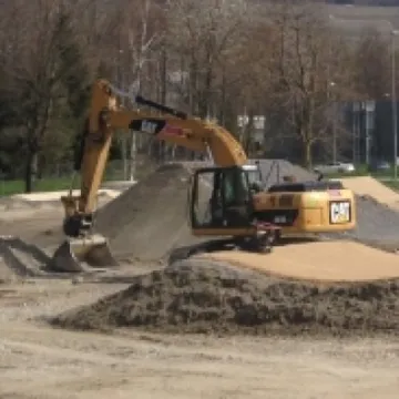 Building a BMX track