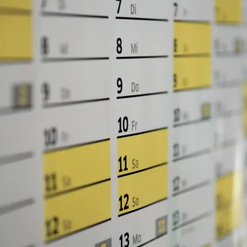 Calendar, dates, schedule