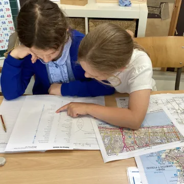 Map work Geography Y3 2