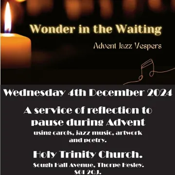 Advent Jazz Vespers Poster