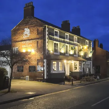 George and Dragon at Night 2024