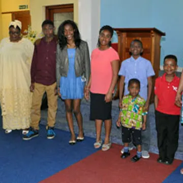 Some of our church family