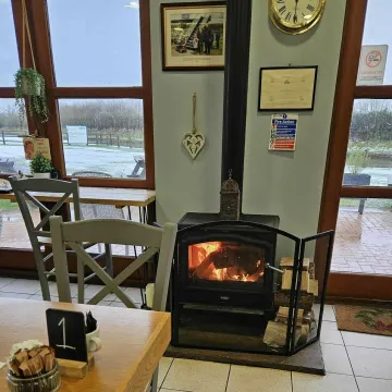 Cafe fire
