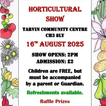 Tarvin Gardening Society show 2025