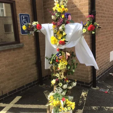 Easter Cross at Birstall MC