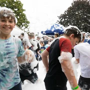 FOAM PARTY / Marking start of Summer Holidays!