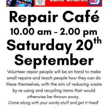Repair Cafe Poster 2025