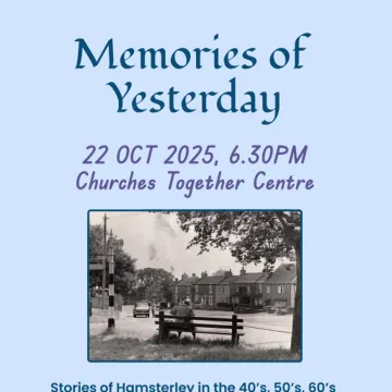 Memories of Yesterday Hamsterley October 2025