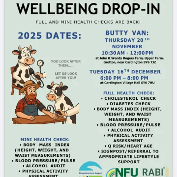 WELBEING HEALTH CHECK AT BUTTY VAN