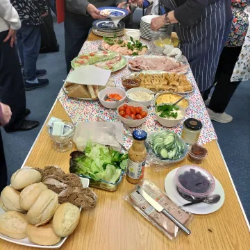 Stainforth Lunch 100 Yrs Table 2025