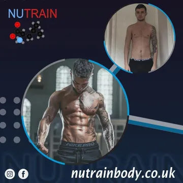 Male Client Before and After Body Transformation Comparison