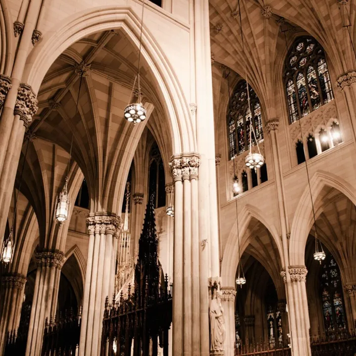 Beautiful architecture of a church