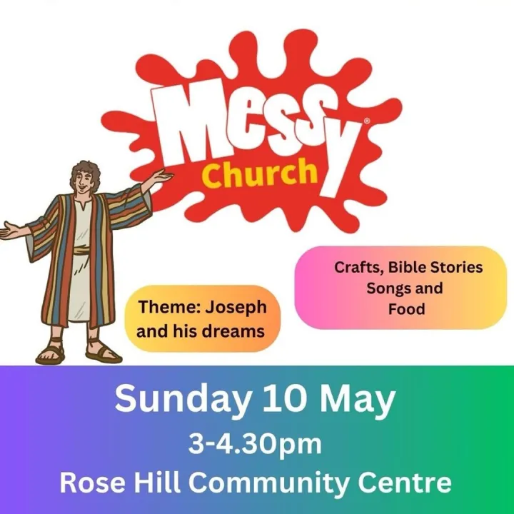 Messy Church 10 May Poster