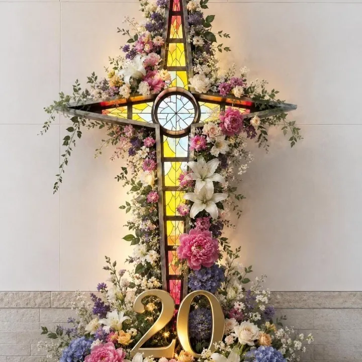 Flower Cross