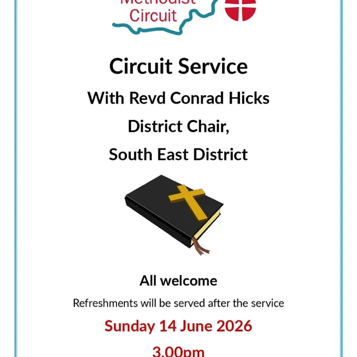 Circuit Service 14 June With Rev Conrad Hicks &ndash; Di