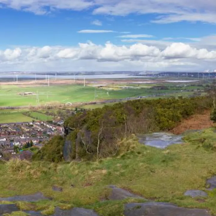 Cheshire Sandstone Ridge &ndash; The View from Helsby Hill-8
