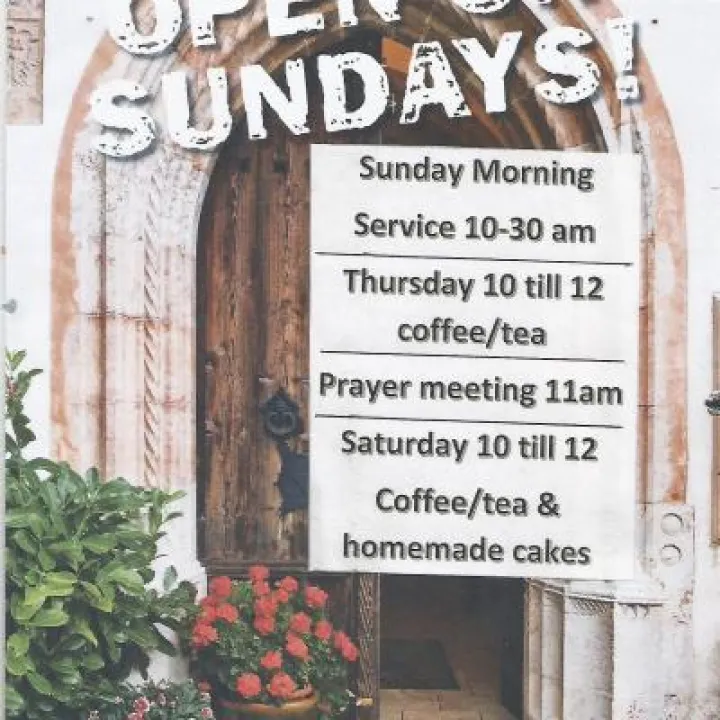 Open on Sundays and --