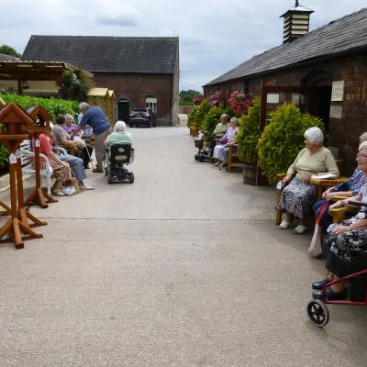 P1000952 Pver 60s Youth Club at Wheelock Hall Farm