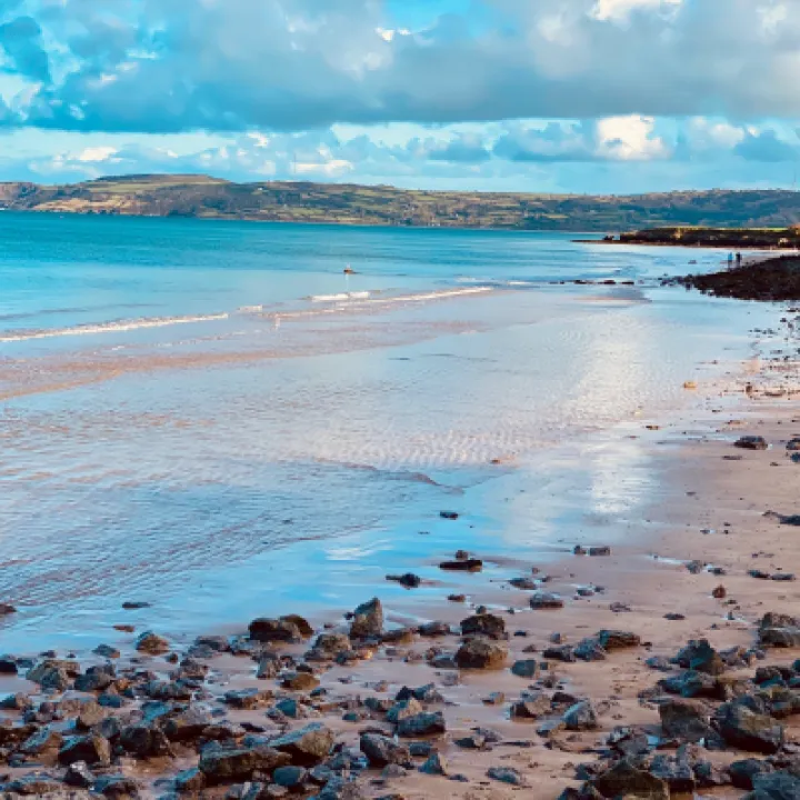 Benlllech Beach is on the doorstep