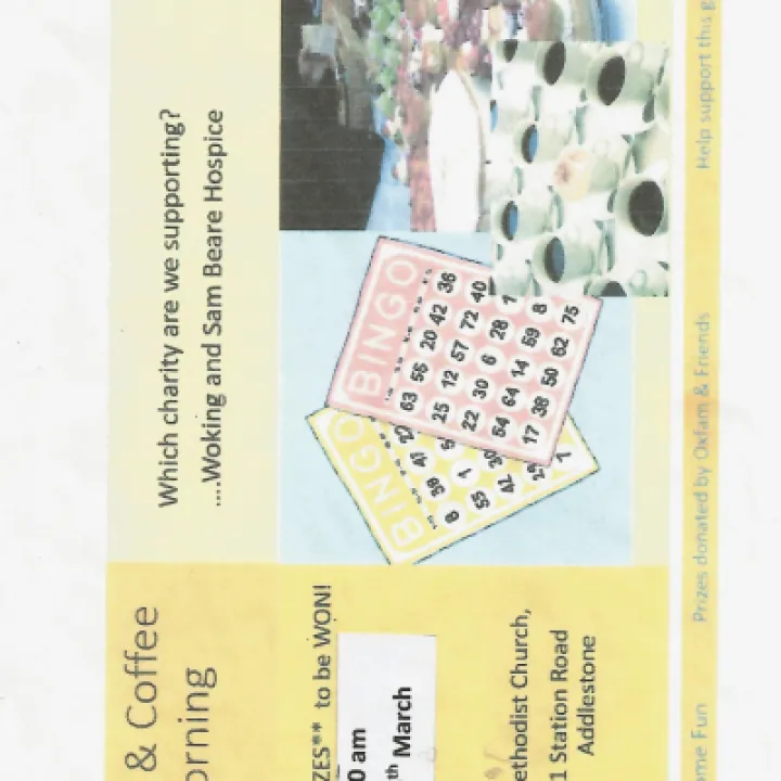 Saturday Coffee Morning-Bingo 19 March 22