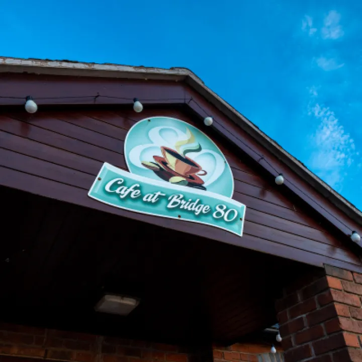 Overwater Marina Cafe at Bridge 80 Exterior 2