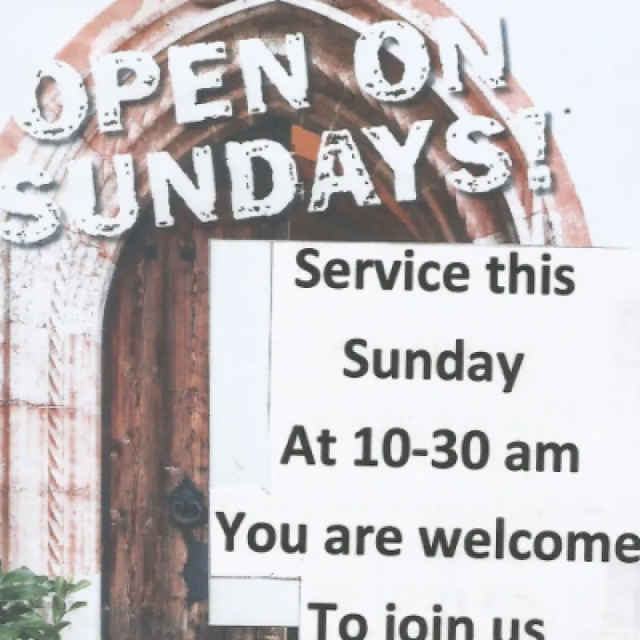 Open on Sundays!