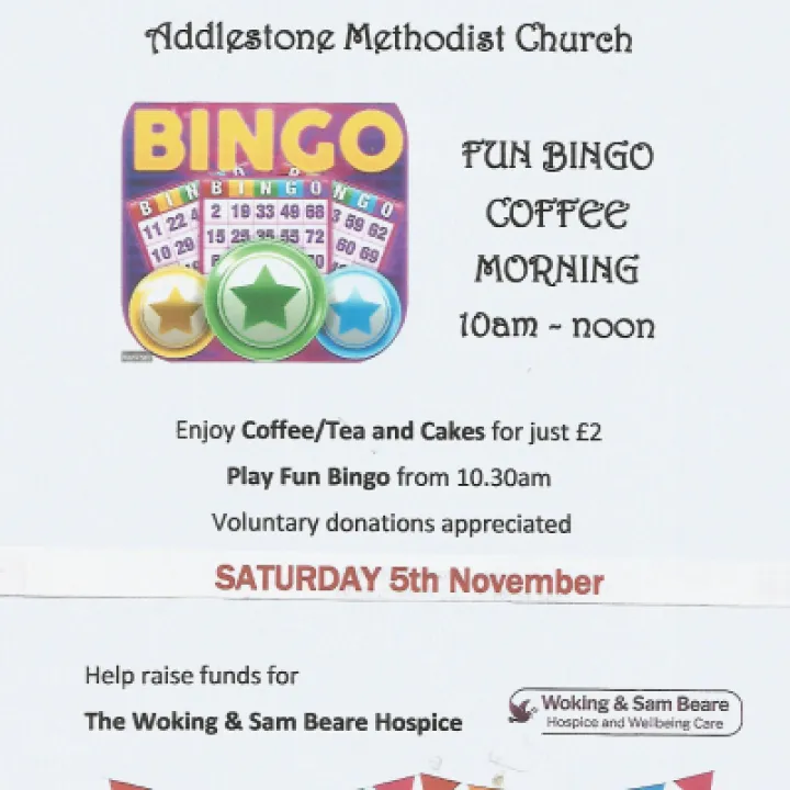 5 November Fun Bingo Coffee Morning