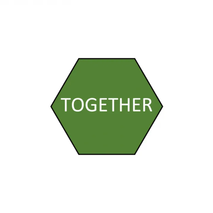 Together – hexagon